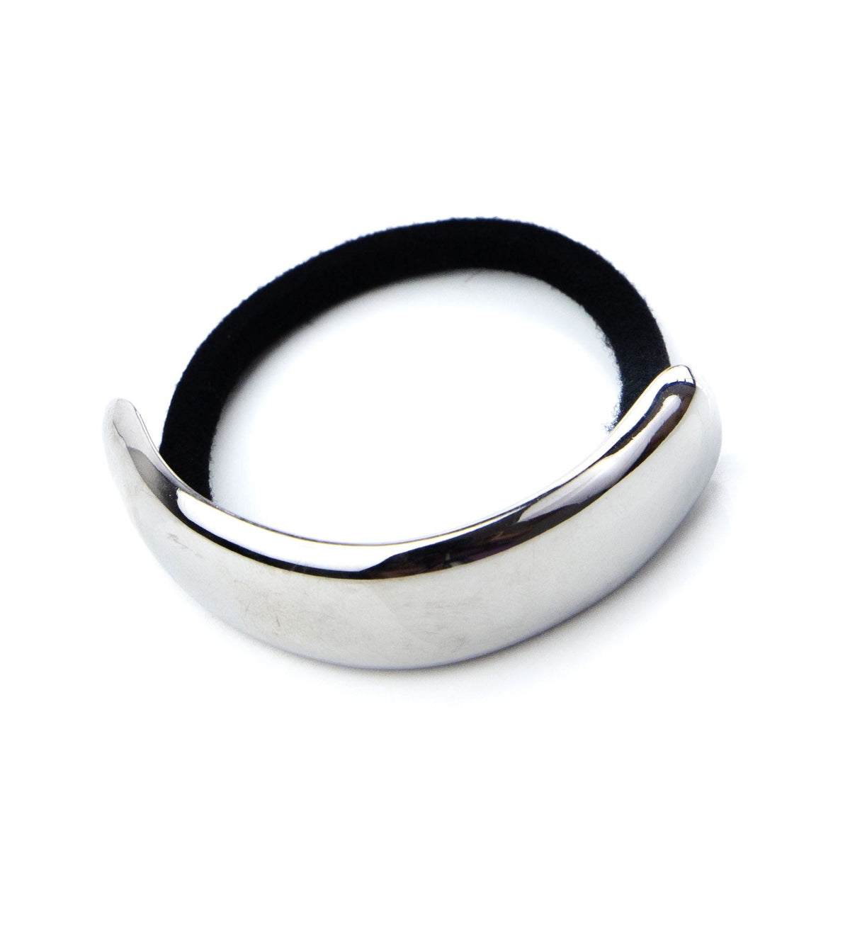 Élastique cheveux avec alliages dorés