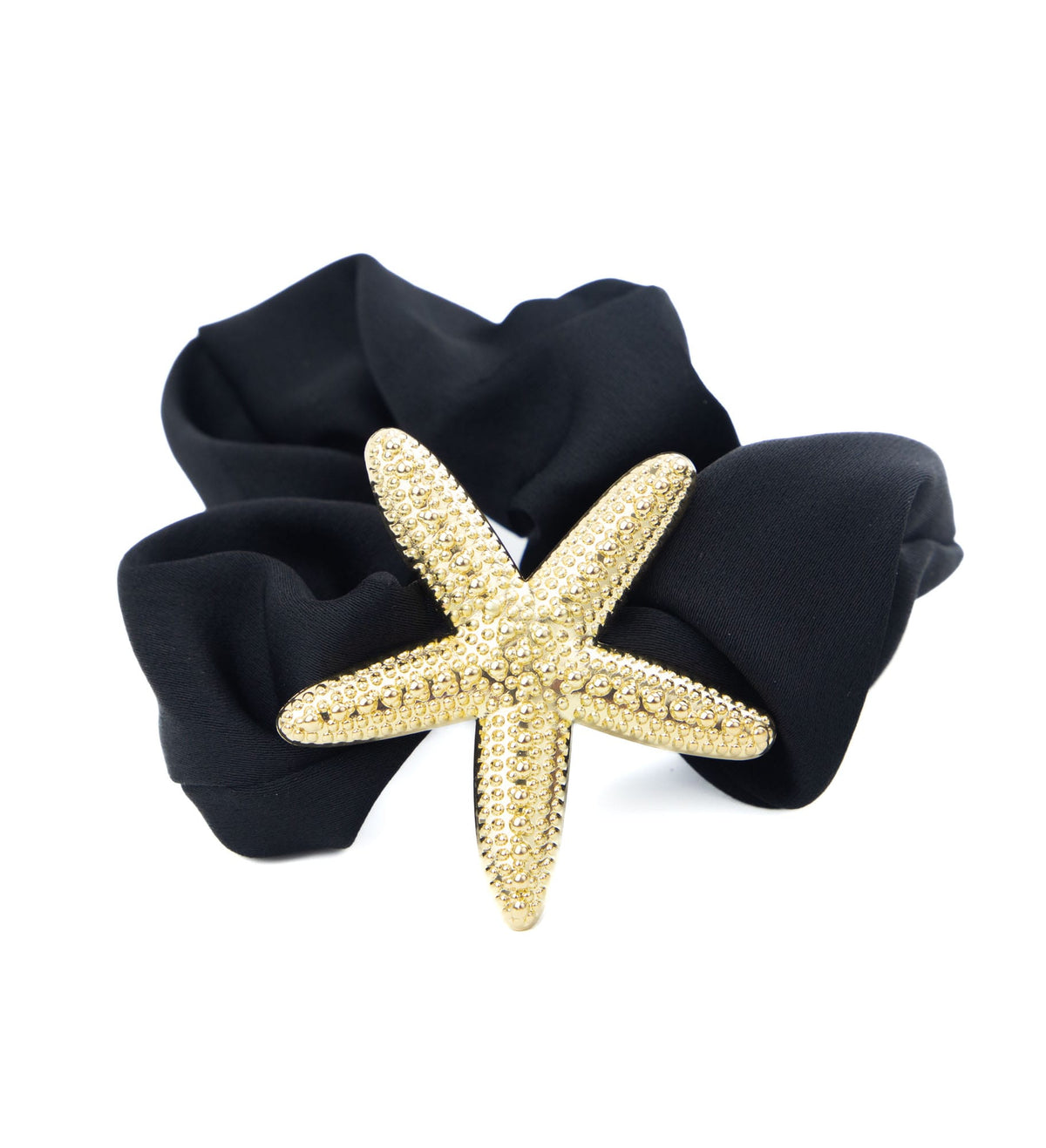 Chouchou en tissu &amp; étoile