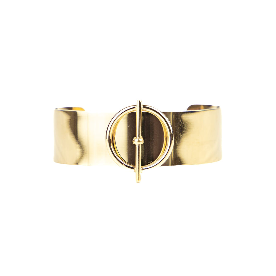 Bracelet jonc Aurianne coloris argent - Bébou la Coquette