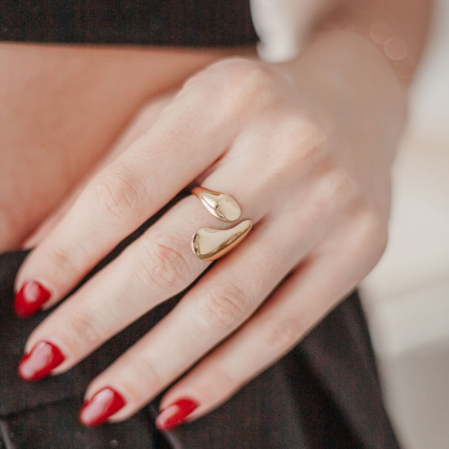 Bague réglable Pervenche - Bébou la Coquette