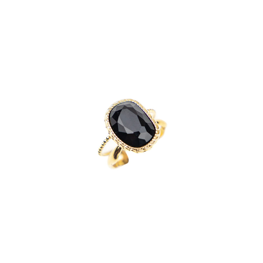 Bague réglable Denise coloris blanc - Bébou la Coquette