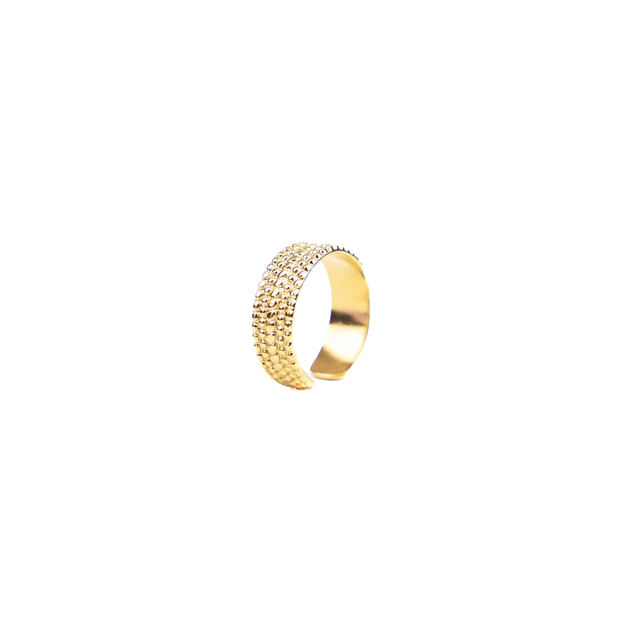 Bague réglable Zénaïde coloris argent - Bébou la Coquette