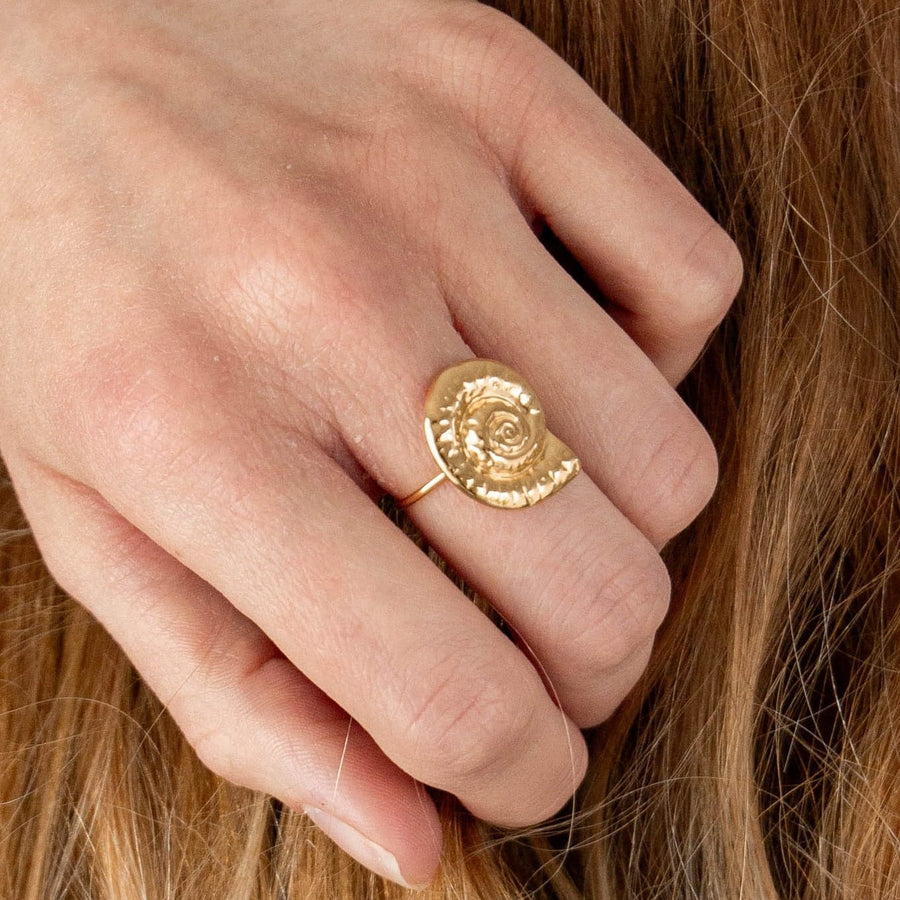 Bague réglable Écume - Bébou la Coquette