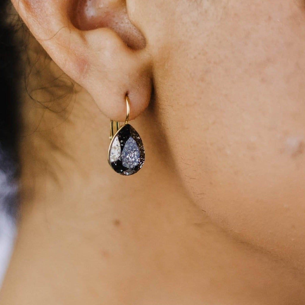 Boucles d'oreilles pendantes Victoria - Bébou la Coquette