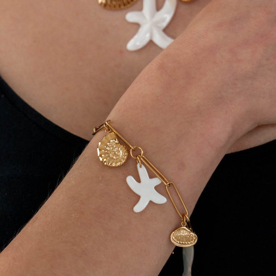 Bracelet chaîne Ondine - Bébou la Coquette