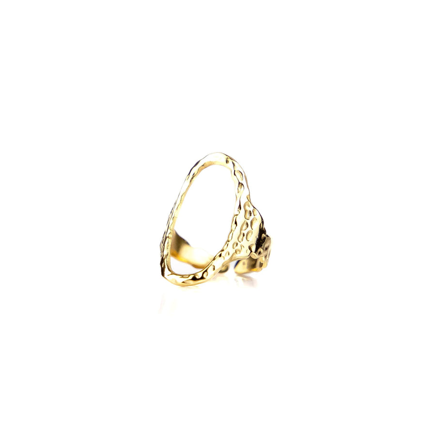 Bague réglable Kim coloris argent - Bébou la Coquette