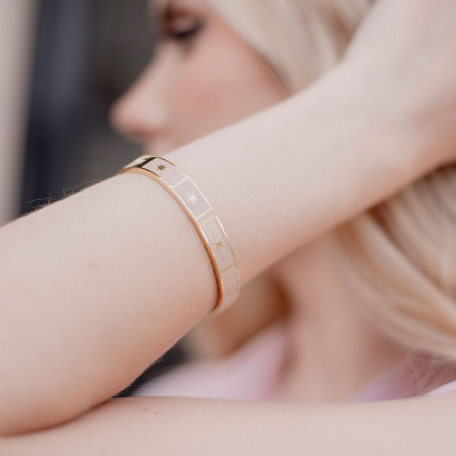 Bracelet jonc Cécile - Bébou la Coquette