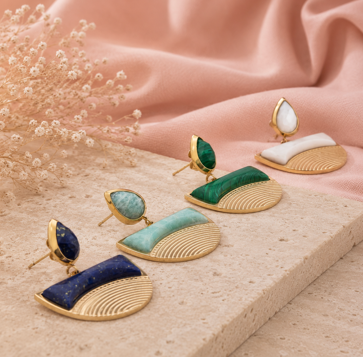 Boucles d'oreilles Malak