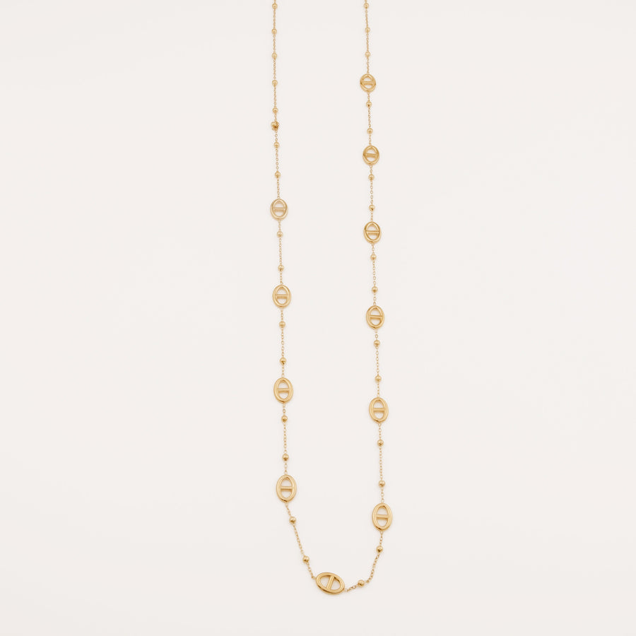 Collier chaîne Océlia - Bébou la Coquette