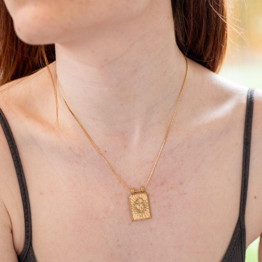 Collier pendentif Alcyone - Bébou la Coquette