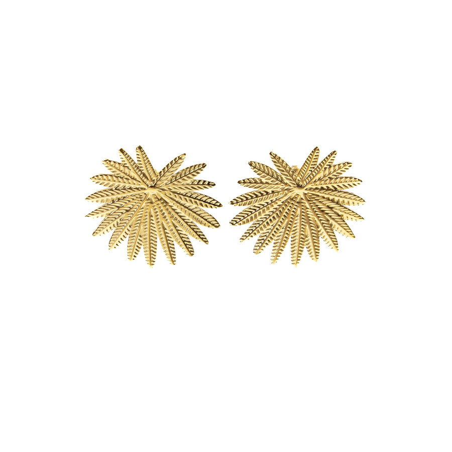 Boucles d'oreilles pendantes Gaspardine coloris argent - Bébou la Coquette