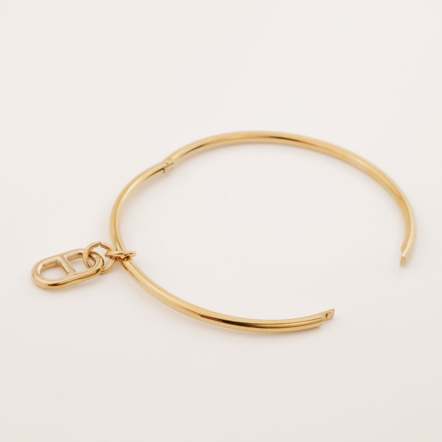 Bracelet jonc Gardénia - Bébou la Coquette