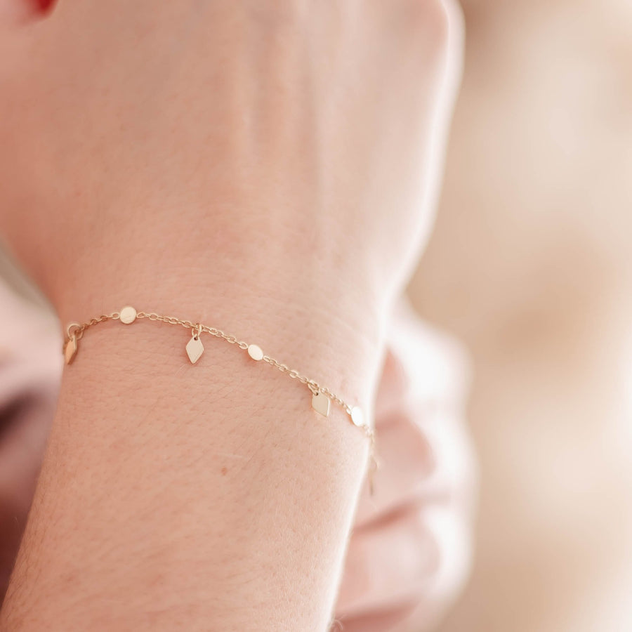 Bracelet chaîne Théodie - Bébou la Coquette