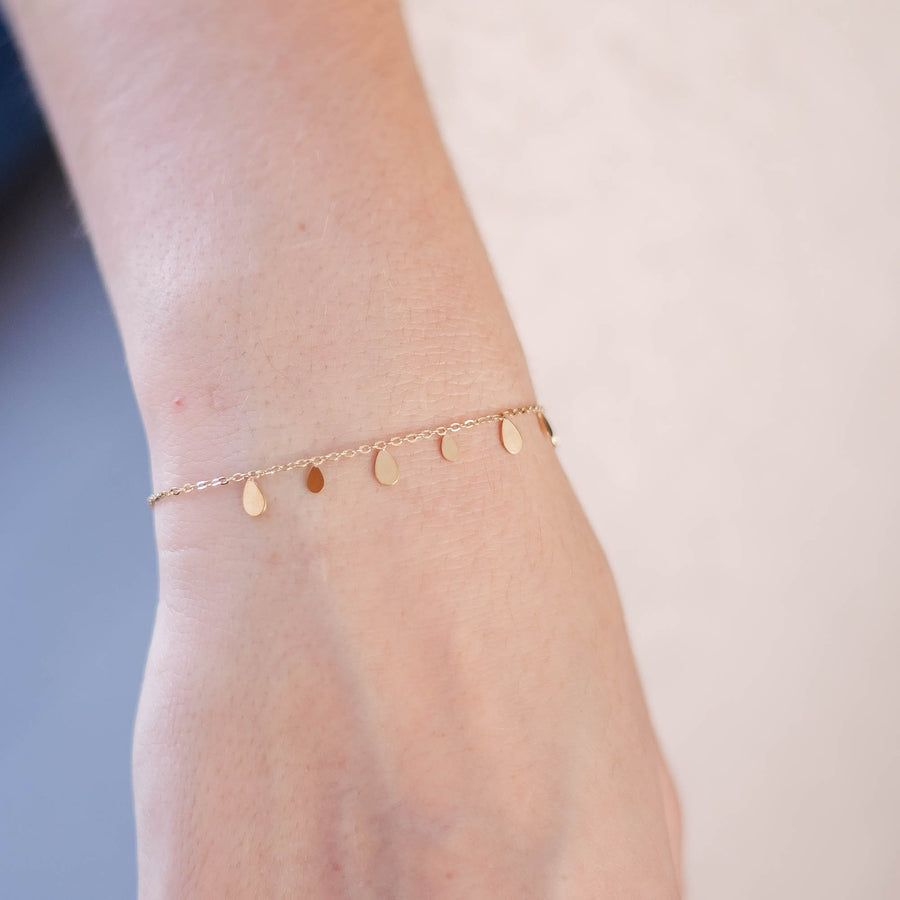 Bracelet chaîne Naïa - Bébou la Coquette