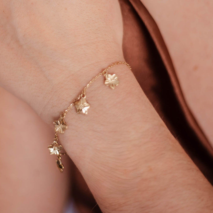 Bracelet chaîne Camomille - Bébou la Coquette