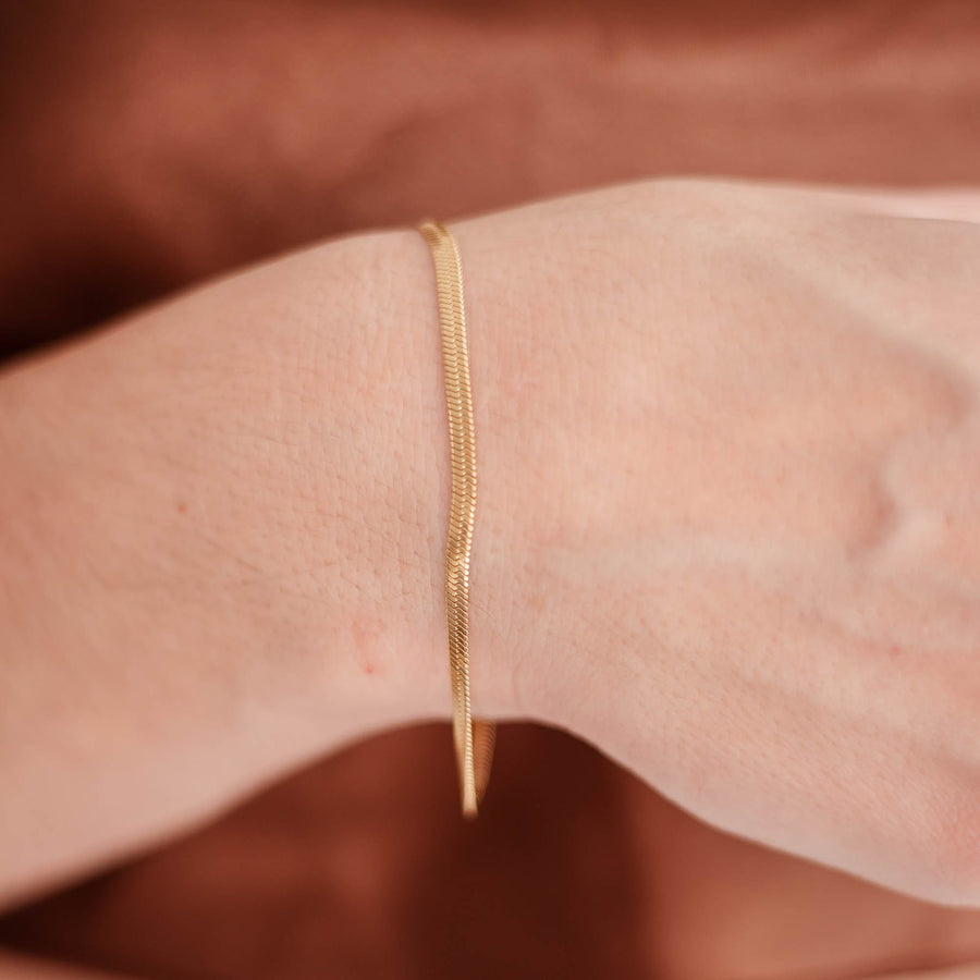 Bracelet chaîne Perrine - Bébou la Coquette