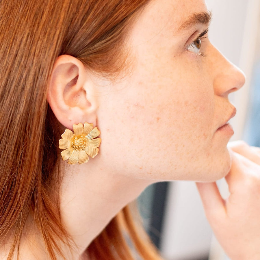Boucles d'oreilles pendantes Héloïse - Bébou la Coquette