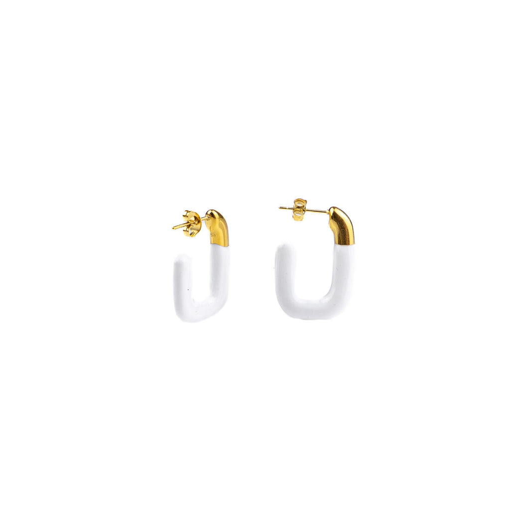 Boucles d'oreilles créoles Lola - Bébou la Coquette