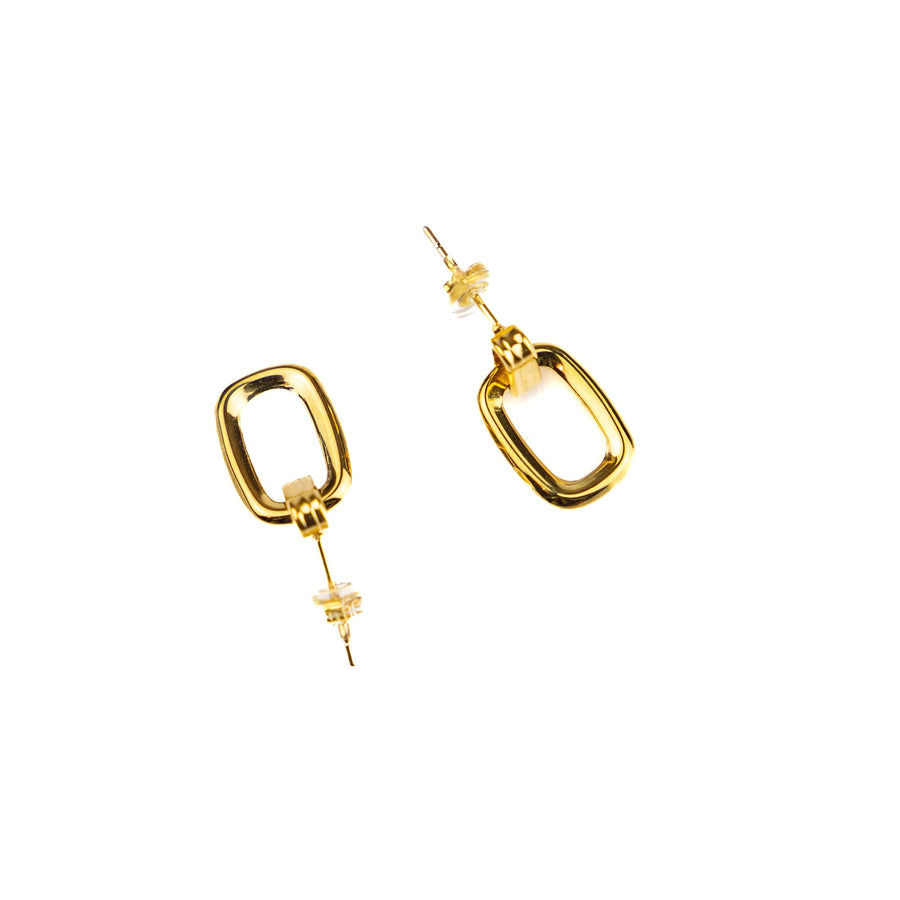 Boucles d'oreilles pendantes Colombe - Bébou la Coquette