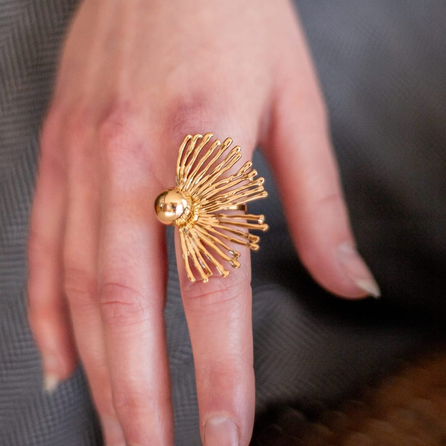 Bague réglable Magnolia - Bébou la Coquette