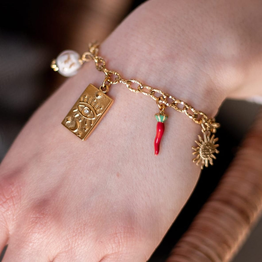Bracelet chaîne Abysse - Bébou la Coquette
