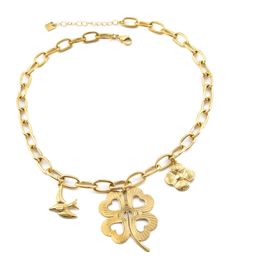 Bracelet chaîne Ambrine - Bébou la Coquette