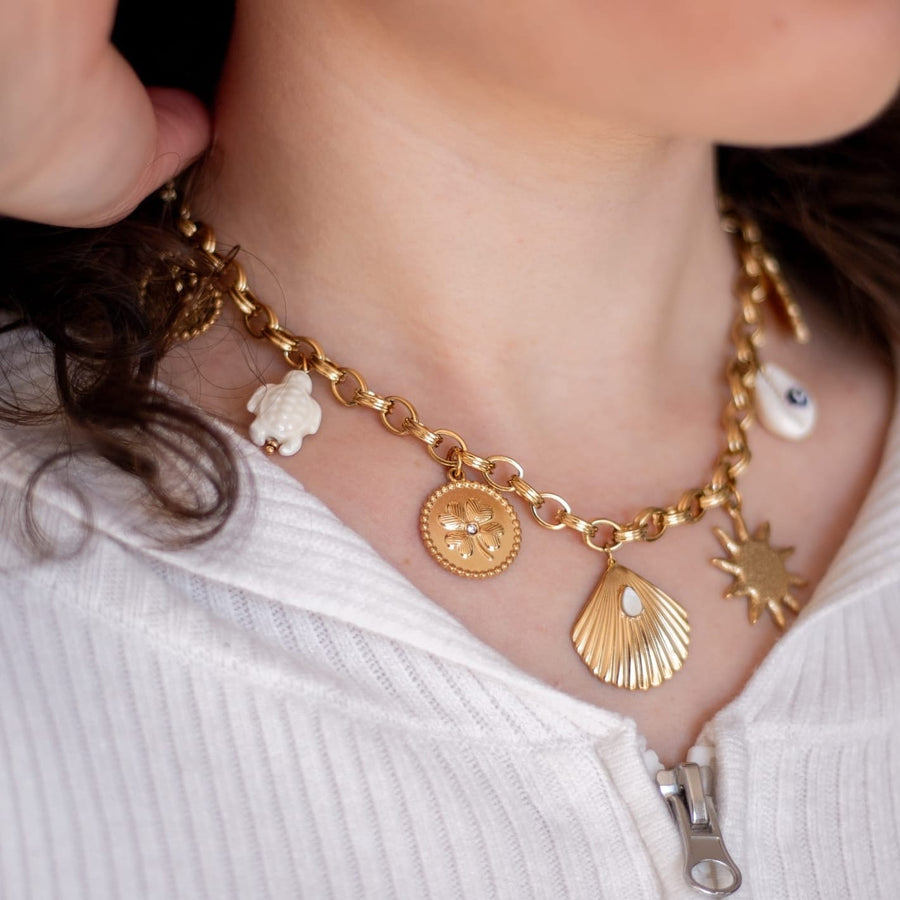 Collier chaîne Rivage - Bébou la Coquette