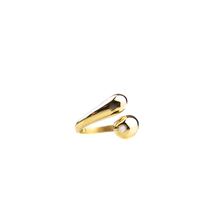 Bague réglable Camille coloris argent - Bébou la Coquette