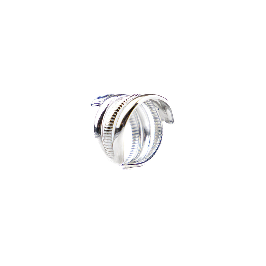 Bague réglable Apolline coloris argent - Bébou la Coquette