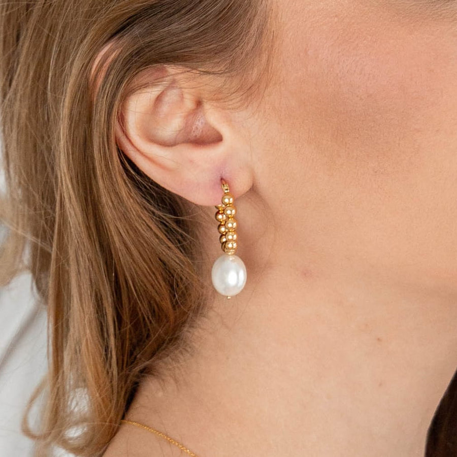 Boucles d'oreilles pendantes Soline - Bébou la Coquette