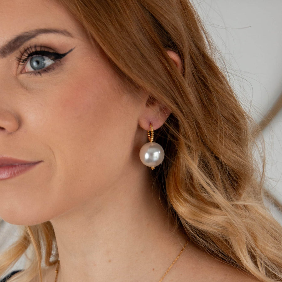 Boucles d'oreilles créoles Noémie - Bébou la Coquette