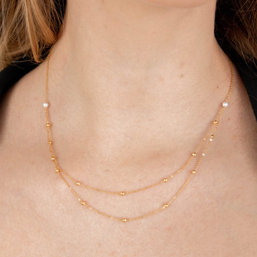 Collier chaîne Aline - Bébou la Coquette