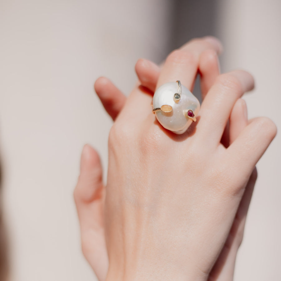 Bague réglable Kwan - Bébou la Coquette