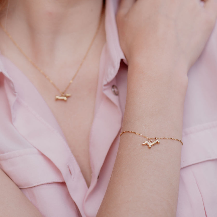 Bracelet chaîne Anouska - Bébou la Coquette