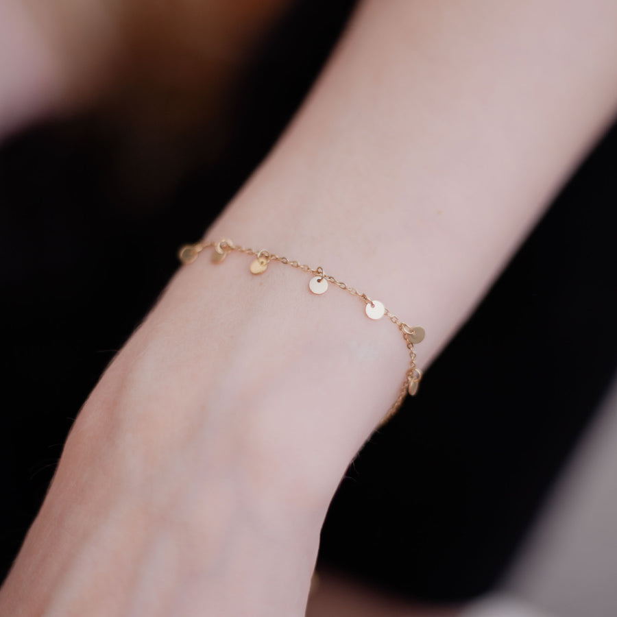 Bracelet chaîne Cara - Bébou la Coquette