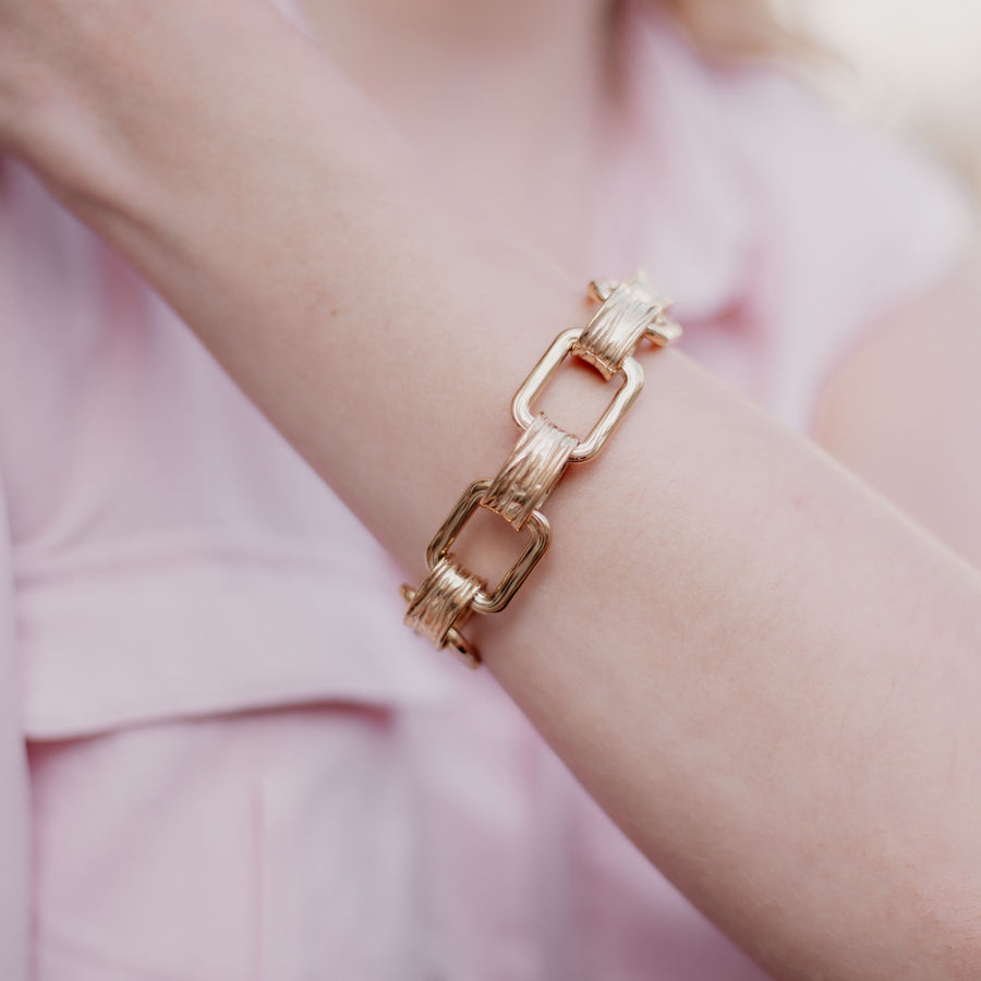 Bracelet chaîne Priya - Bébou la Coquette