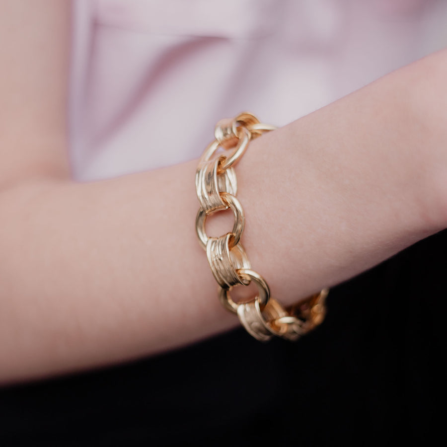 Bracelet chaîne Maud - Bébou la Coquette