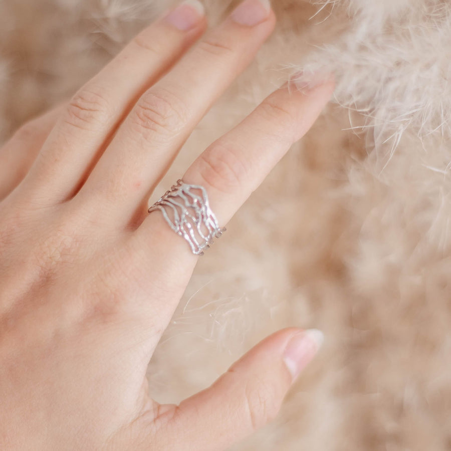 Bague réglable Elowen - Bébou la Coquette
