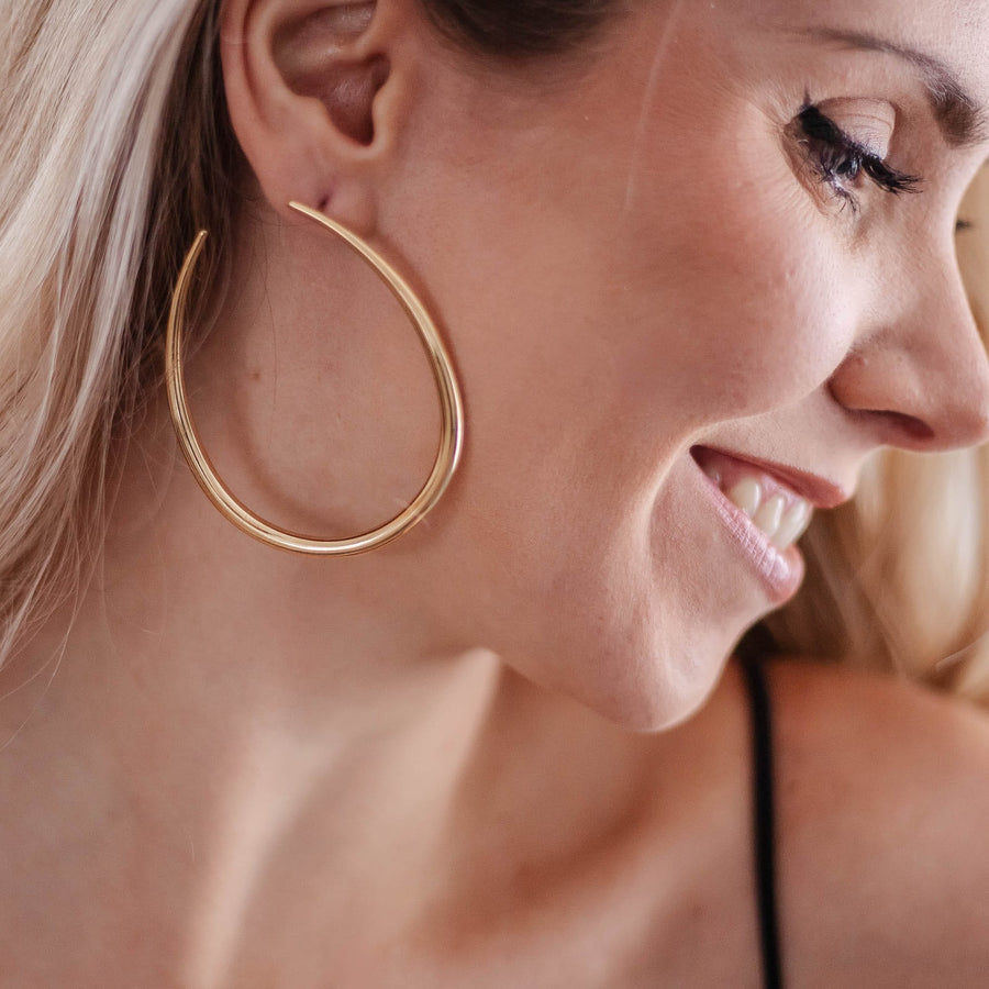Boucles d'oreilles puces Clémence - Bébou la Coquette