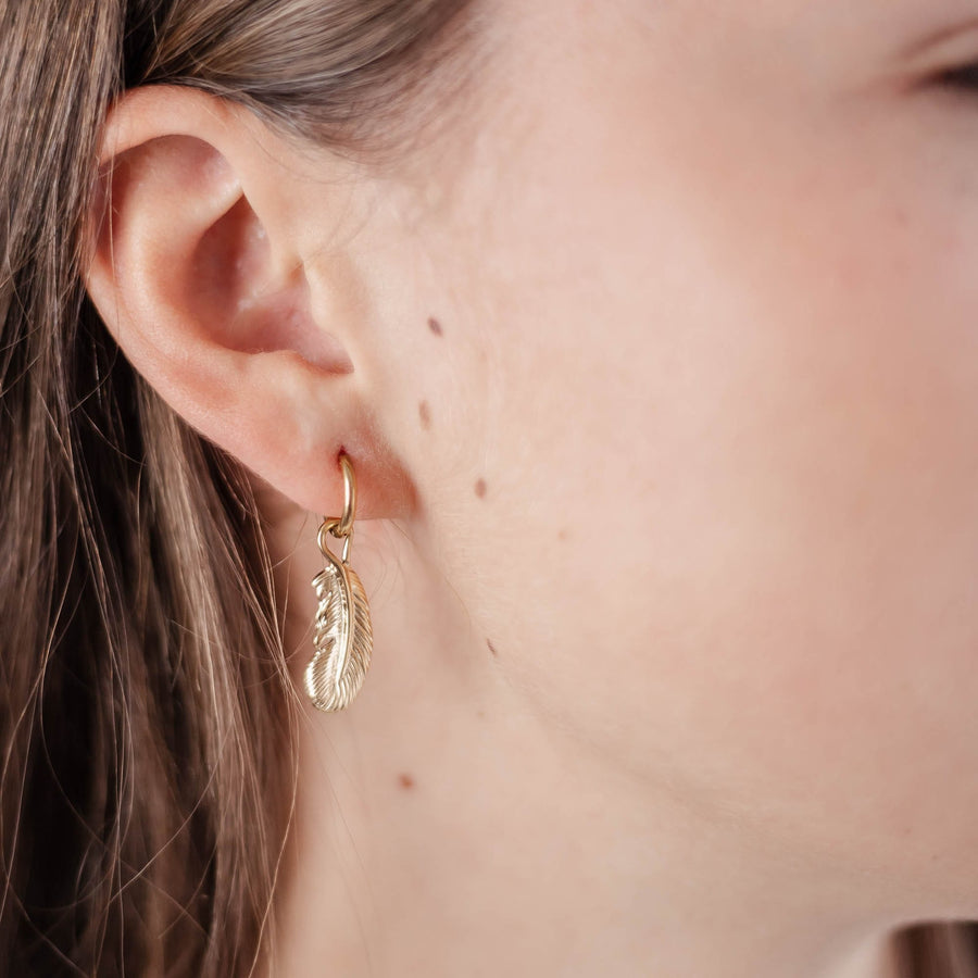 Boucles d'oreilles créoles Lorane - Bébou la Coquette