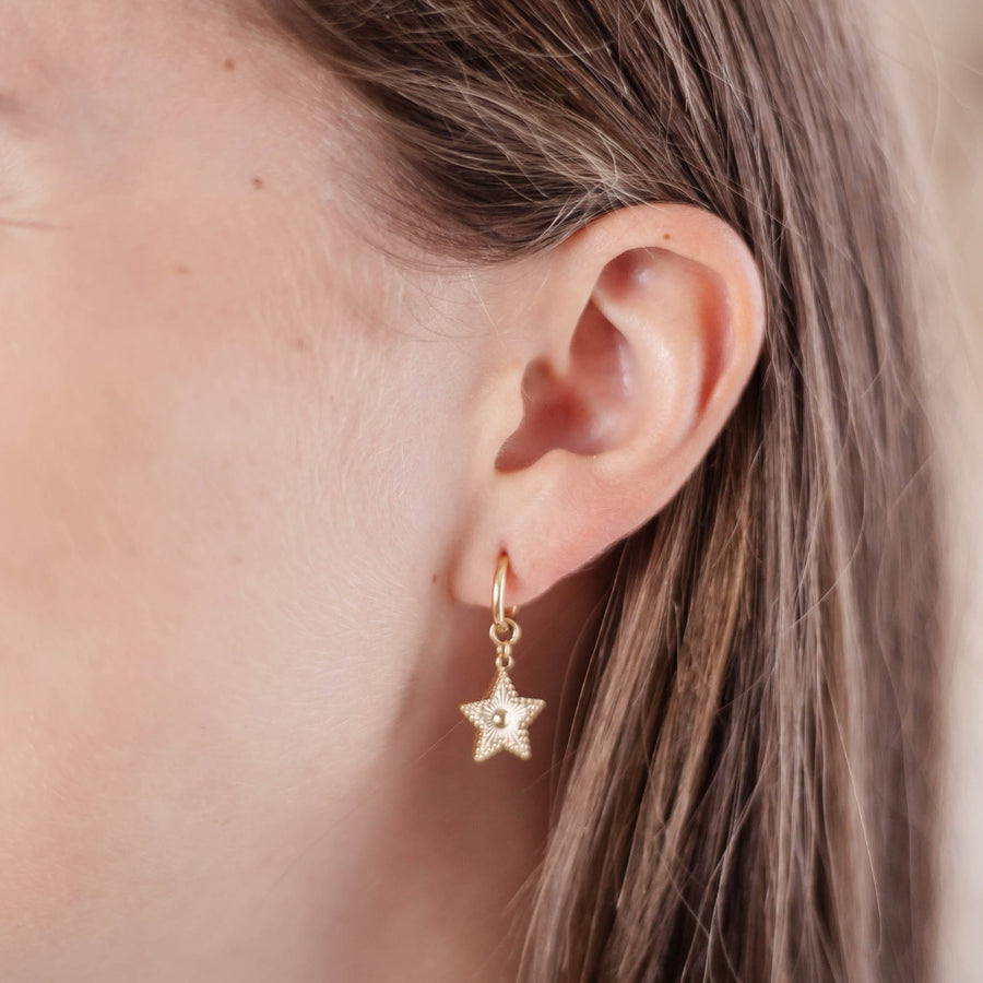 Boucles d'oreilles créoles Jorane - Bébou la Coquette