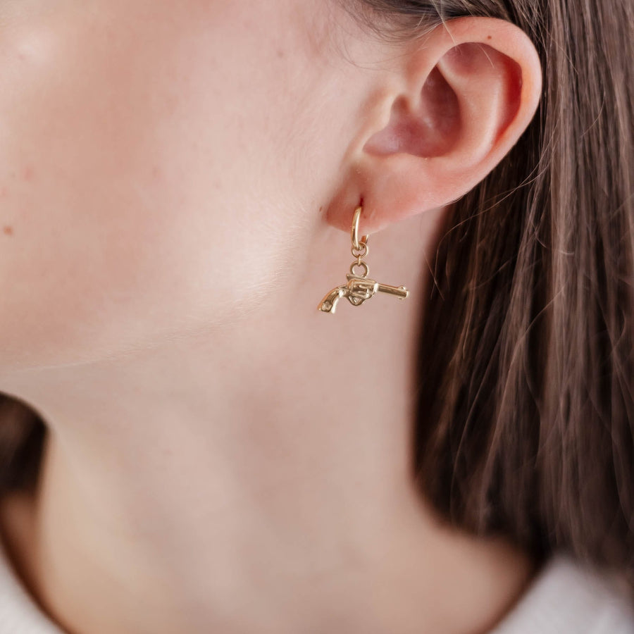 Boucles d'oreilles créoles Céliane - Bébou la Coquette