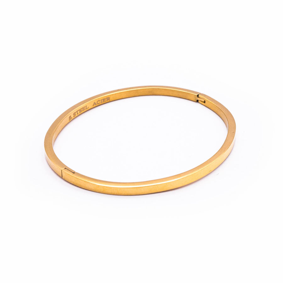Bracelet jonc Danaé coloris or - Bébou la Coquette