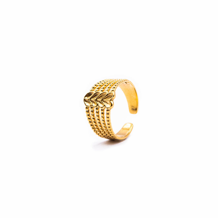 Bague Doriane coloris or - Bébou la Coquette