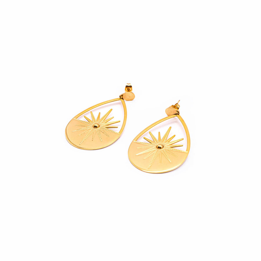 Boucles d'oreilles pendantes Lilou - Bébou la Coquette