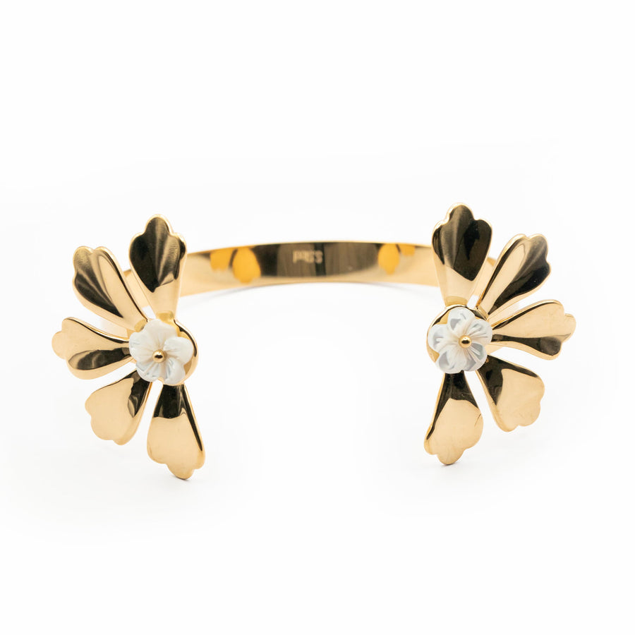 Bracelet jonc Primevère - Bébou la Coquette